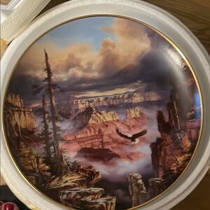 Scenic Landscape Decorative Plate